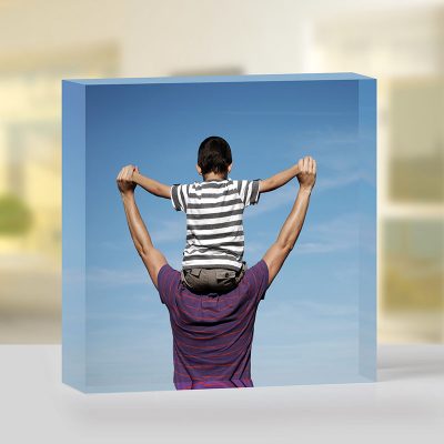 Photobloco 10×10 800px metal print brilhante